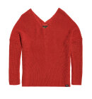 Superdry - CORA RIBBED JUMPER | TERRACOTTA