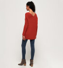 Superdry - CORA RIBBED JUMPER | TERRACOTTA