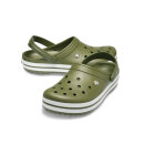 Crocs - Crocband Clog Sandaler | Voksne | Army Green/White