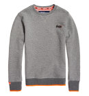 Superdry - ORANGE LABEL HYPER POP SWEATSHIRT TIL HERRE | GREY FEEDER