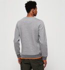 Superdry - ORANGE LABEL HYPER POP SWEATSHIRT TIL HERRE | GREY FEEDER