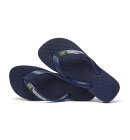 Havaianas - å Brasil Logo Klipklapper - Børn - Navy Blue