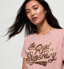 Superdry - REAL GLITTER SEQUENCE ENTRY T-SHIRT