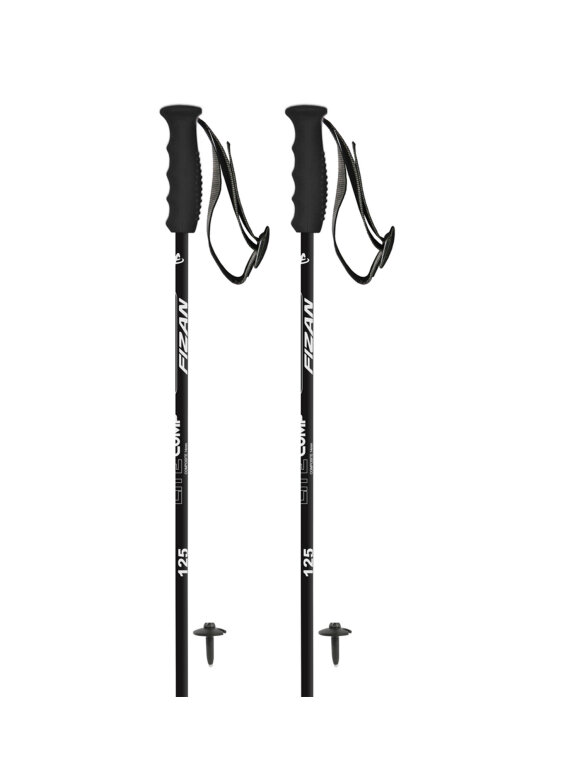 Fizan - LITE COMP SKISTAVE | BLACK/SILVER