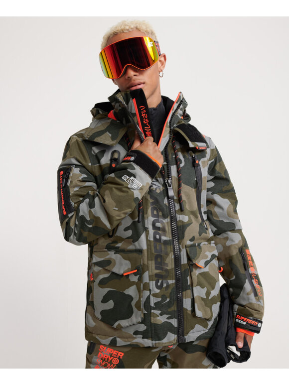 Skijakker - Superdry - ULTIMATE SNOW RESCUE SKIJAKKE HERRE | ROCK