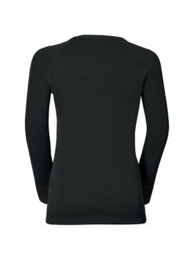 Odlo - Kid's Warm Skiundertrøje - Børn - Black