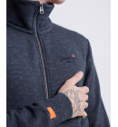 Superdry - OL CLASSIC TRACK TOP TRØJE TIL HERRE | ABYSS NAVY FEEDER