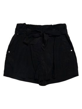 Superdry - DESERT PAPER BAG SHORTS TIL KVINDER | BLACK