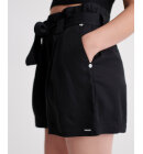 Superdry - DESERT PAPER BAG SHORTS TIL KVINDER | BLACK