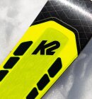 K2 - Disruption 82TI ski med GripWalk binding - gul /sort - 2021/22