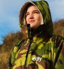 Dryrobe - Advance Long Sleeve Surf Poncho | Voksne | Camo/Grey