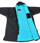 Dryrobe - Advance Long Sleeve Surf Poncho | Voksne | Black/Blue
