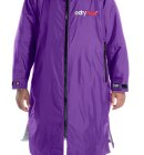 Dryrobe - Advanced Long Sleeve Poncho | Unisex | Purple/Grey