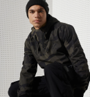 Superdry - Superdry SNOW TECH HOODIE | CAMO GREEN