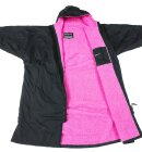 Dryrobe - Advance Long Sleeve Surf Poncho - Voksne - Black/Pink