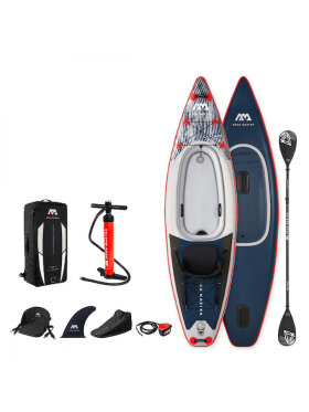 Aqua Marina - Cascade 11'2 Oppustelig SUP/Kayak | Navy/White | 2021
