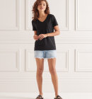Superdry - V-halset T-shirt Kvinder | Black
