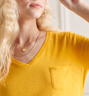 Superdry - V-halset T-shirt Kvinder | Pigment Yellow