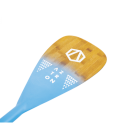 Aztron - PHASE BAMBOO CARBON 3-DELT PADDLE | LITE BLUE