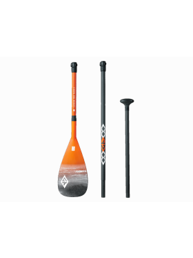 AQUATONE - SUMMIT CARBON PRO PADDLE | ORANGE/BLACK