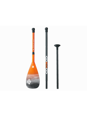 Aquatone - SUMMIT CARBON PRO PADDLE | ORANGE/BLACK