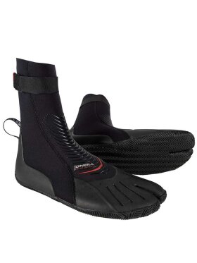 O'Neill - 3mm Split Toe Neopren Støvle | Voksen | Black