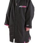 Dryrobe - Kid's Advance Long Sleeve Surf Poncho | Børn | Black/Pink