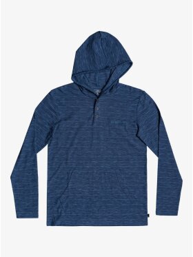 Quiksilver - Quiksilver Kentin Long Sleeve Hooded Top | Junior | Dark Blue 