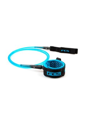 FCS - 9' Longboard Calf Essential Leash | Blue/Black