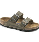 Birkenstock - Arizona Nubuklæder Sandaler - Unisex - Faded Khaki - Normal 