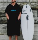 FCS - Surf Towel Frotté Poncho - Unisex - Black