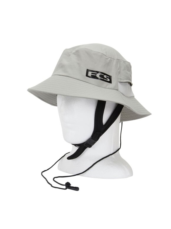 FCS - Essential Surf Bucket Hat | Unisex | Light Grey
