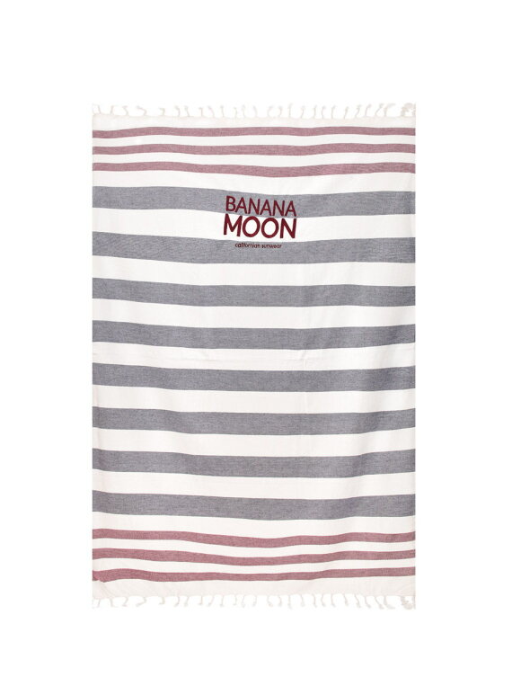Banana Moon - Sharmi Marbella Strandhåndklæde | Red Striped/Asso