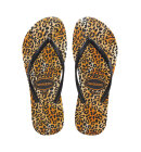 Havaianas - Slim Leopard Klipklapper - Kvinder - Leopard/Black
