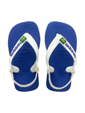 Havaianas - Baby Brazil Logo Klipklapper | Børn | Marin Blue