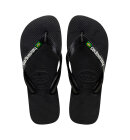 Havaianas - Brasil Logo Klipklapper - Unisex - Black/Black