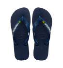 Havaianas - Brasil Logo Klipklapper - Unisex - Navy Blue