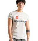 Superdry - Cali Surf Graphic T-Shirt | Herrer | Grey Marl