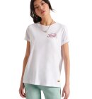 Superdry - Glitter Sparkle T-Shirt | Kvinder | Optic