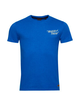 Superdry - Workwear Graphic T-Shirt - Herre - Blue Bottle Marl