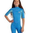 Billabong - Synergy 2/2 Back Zip Shorty Våddragt | Junior | Maui Blue