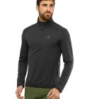 Salomon - OUTRACK HALF ZIP MIDLAYER TIL HERRER | BLACK