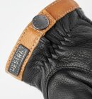 Hestra - Deerskin Wool Tricot Handske - Herre - Charcoal/Black