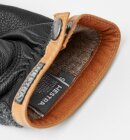 Hestra - Deerskin Wool Tricot Handske - Herre - Charcoal/Black