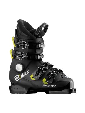 Salomon - S/MAX 60T M SKISTØVLER TIL BØRN | BLACK/ ACID GREEN