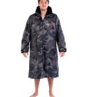 Dryrobe - Advance Long Sleeve Surf Poncho - Voksne - Black Camo/Black