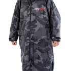 Dryrobe - Advance Long Sleeve Surf Poncho - Voksne - Black Camo/Black