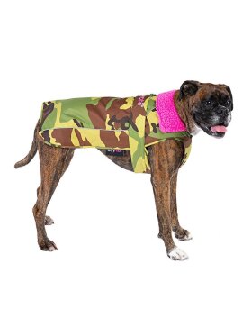 Dryrobe - Dryrobe poncho til hunde | Camo/Pink