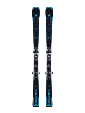 K2 - Disruption SC Alliance ski med binding - Unisex - black/blue - 2021/22