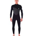 Rip Curl - Men's Omega 3/2 Full Back Zip Steamer Våddragt | Herrer | Black